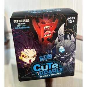 Blizzard Cute But Deadly Series 1 SEALED Blind Box Figure Loot Crate 2015